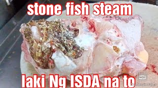 #stone fish #steam with soy sauce #dengirous fist