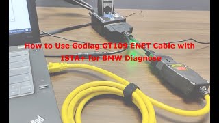 GODIAG GT109 DOIP-ENET Cable Work Well with ISTA+ Software for BMW Diagnostics- EOBDTool.co.uk