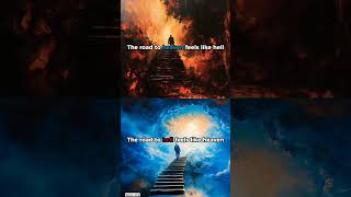 The Paths to Heaven and Hell // #heaven #Hell #jesus