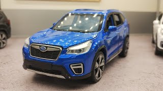 R$ 199,00Miniatura Carro Subaru Forester SUV Escala 1/30 com Som/Luz 15,5cm - Com Base e Caixa