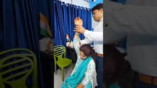 सर दर्द का इलाज | Chiropractic Adjusment for headache by Dr Surendra Kumar Patna Bihar india