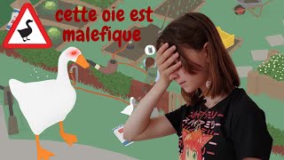 the goose game - cette oie ne respecte pas la l'(oie) !