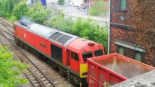 A clagging 60059 at Northenden jcn.