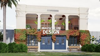 Mausoleum Design - Mediterranean Inspired Mausoleum - EP41