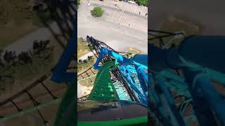 Would you ride this insane coaster?? KINDA KA Six flags. Pov credit six flags