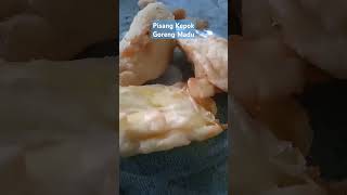 Pisang Goreng Kepok Madu #pisang #pisanggoreng #pisangkepok #pisanggorengmadu #shorts