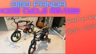 OMO Panda Kids Cycle Review ll Unboxing ll Assembly ll Price 🚴‍♂️🚴‍♀️#cycle #omo #panda