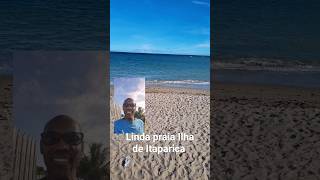 Linda praia Ilha de Itaparica #bahia #praia #mar