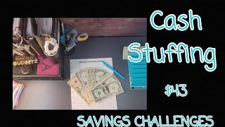 CASH STUFF WITH ME | SAVINGS CHALLENGES |