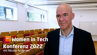 Nicolai Andersen zur notwendigen Transformation von Unternehmen | Women in Tech Konferenz 2022