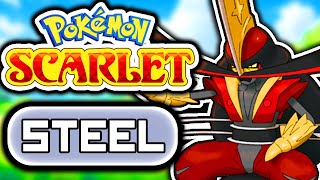 Pokemon Scarlet Hardcore Nuzlocke But I Can Only Use STEEL Types!