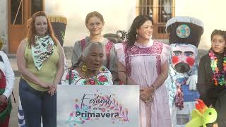 Festival de la Primavera: Voladores Guerreros de Tezcatlipoca y las Doncellas del Viento