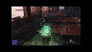 Sekiro Armored Warrior Boss Gameplay