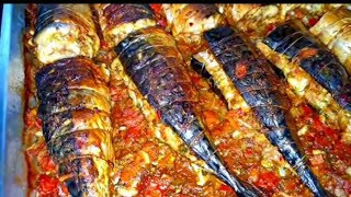 طريقه عمل سمك سنجاري بطريقه سهله وبسيطه من مطبخ اميره 😍🐠