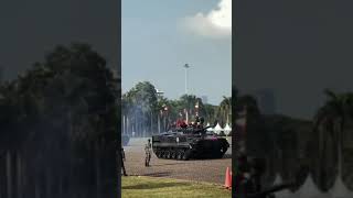 LATIHAN SEBELUM ACARA HUT TNI