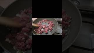 Pork Mince Omelette - Trứng chiên thịt #shorts