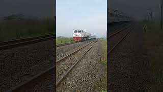 ka Penataran dhoho pagi di area perlintasan mergosari #kabima #keretaapi #train #shortvideo