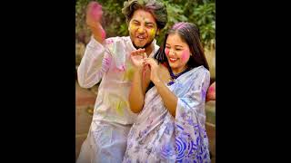 Bob & komal Kharat Holi special photoshoot....💖🥰 #shorts #komalkharat #bobby