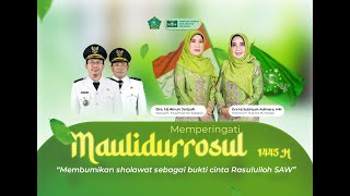 PC MUSLIMAT NU SIDOARJO MEMPERINGATI MAULIDURUSUL