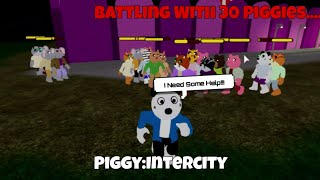 30 Infected Piggies VS Me/DarkPlayz | Battling With Infected Piggies | ROBLOX