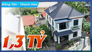 Mẫu Biệt Thự 2 Tầng Mái Nhật Đẹp 1,3 Tỷ Tại Đông Tân, Thanh Hóa