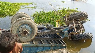 Trolly ulat gi live accident show #tractorvideo  @MahindraTractorsOfficial @Bazylland