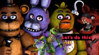 Foxy is out to play now! five nights at freddy's