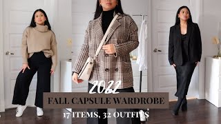 FALL CAPSULE WARDROBE | 32 FALL OUTFIT IDEAS | TRANSITIONAL AUTUMN OUTFITS