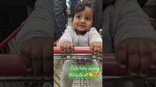 #cute Baby Funny shopping cart#greeting everyone#shortsfeed