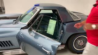 1967 Lyndale Blue Corvette