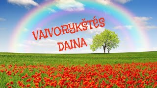 Vaivorykštės daina 2021