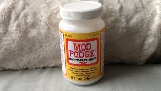 簡単3分！アメリカで大人気のDIY糊の作り方 Home made Mod Podge 3 min!