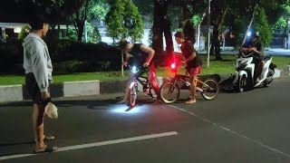 BALAP BMX GAGAL KEDATANGAN RESPATI‼️Aandre vs Gusti | Balap sepeda onthel surabaya