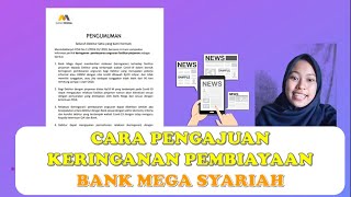 Pengajuan Keringanan Pembiayaan Bank MEGA Syariah