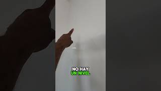 Malos acabados en baño recien remodelado.