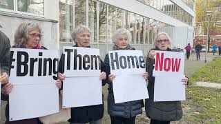 "BringThemHomeNow" Unicef De Hague, Holland