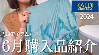 【カルディ】夏のおやつにぴったり🍉 6月の️KALDI購入品11アイテムご紹介！