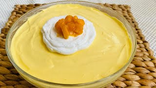 Mango mousse | only 3 ingredients using mango mousse