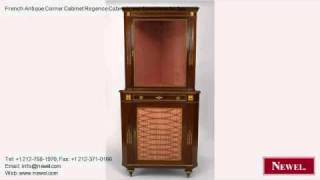 French Antique Corner Cabinet Regence Cabinets and Case