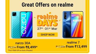 Realme Days Sale - Best Smartphones Best Prices!