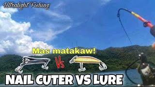 nail Cutter vs replica lure sino mas kagatin shore casting #fishingadventure Philippines  CFE _ 24