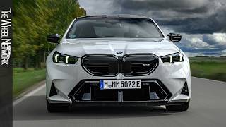 2025 BMW M5 | Alpin White | Driving, Interior, Exterior