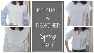 SPRING HAUL - HIGHSTREET & DESIGNER | Zara, Net-A-Porter, Adolfo Dominguez | JASMINA PURI