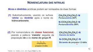 Derivados de Ácidos carboxílicos - Nitrilas -  Partes 7