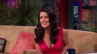 Salma Hayek busty in red dress.  #3  VIDEO LOOP!