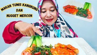 Nagget sambel merecon.tumis kangkung‼️dan lalaban menu yang sangat sederhana ❤️