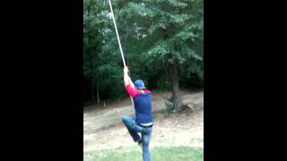 Rope swing