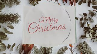 Merry Christmas greeting video 2020 | Stop motion animation | with download link