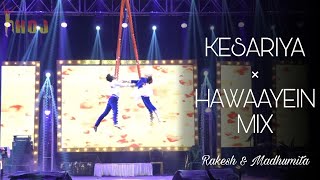 KESARIYA × HAWAAYEIN || RAKESH || MADHUMITA || DUO || HABRA SHOW 2023 || KHOJ || TUBAN CHAKRABORTY