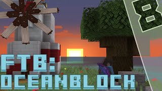 FTB Oceanblock Modpack Ep 08 - Refined Storage, Chisel and Bits, An Airal Wither Battle!